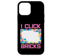 I Click Bricks Jouet de Construction de Briques colorées Hobby Coque pour iPhone 12 Mini
