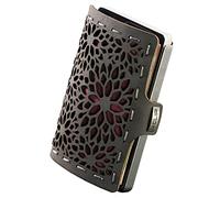 I-CLIP Original Porte-Monnaie en Cuir - Femme - Portefeuille en Cuir avec Pince à Billets - Porte-Monnaie de qualité - Portefeuille Fin - Lei