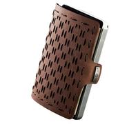 I-Clip Original Porte-Monnaie en Cuir - Portefeuille en Cuir avec Pince à Billets - Porte-Monnaie de qualité - Portefeuille Fin -Coco