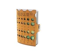 I-Clip Original Silver Artifex Desert, Portefeuille, Porte-Monnaie, Bourse, Carte de crédit