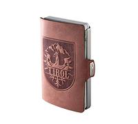 I-CLIP Original Silver Tirol Oak, Portefeuille, Porte-Monnaie, Bourse, Carte de crédit