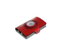 I-CLIP Portefeuille ORIGINAL SILVER RADIO IMPACT Rouge rouge