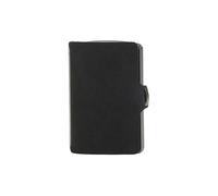 I-CLIP Original Porte-Cartes de crédit avec Pince à Billets - Portefeuille Fin - Porte-Monnaie en Cuir - Portefeuille Premium - Porte-Cartes - Soft Touch Noir