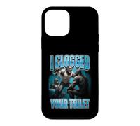 I Clogged Your Toilet Humour Singe Coque pour iPhone 12 Mini