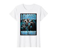 I Clogged Your Toilet Humour Singe T-Shirt Graphique avec Valeur