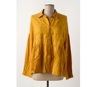 i.code (by ikks) chemisiers et blouses femme de couleur jaune 40