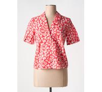 i.code (by ikks) chemisiers et blouses femme de couleur rouge 34