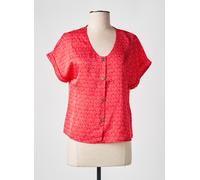 i.code (by ikks) chemisiers et blouses femme de couleur rouge 34