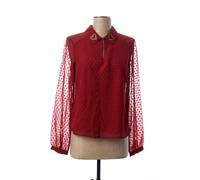i.code (by ikks) chemisiers et blouses femme de couleur rouge 36