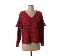 i.code (by ikks) chemisiers et blouses femme de couleur rouge 36