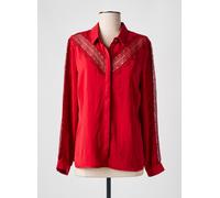 i.code (by ikks) chemisiers et blouses femme de couleur rouge 40