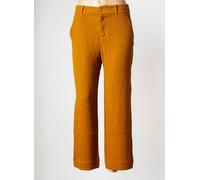 i.code (by ikks) pantalons femme de couleur marron 34
