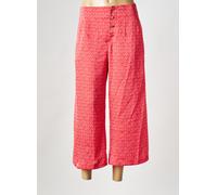 i.code (by ikks) pantalons femme de couleur rouge 38