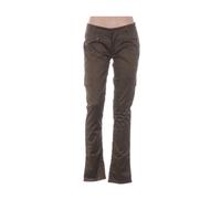 i.code (by ikks) pantalons femme de couleur vert