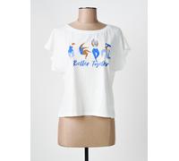 i.code (by ikks) tee-shirts et débardeurs femme de couleur beige 34