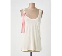 i.code (by ikks) tee-shirts et débardeurs femme de couleur blanc