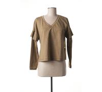 i.code (by ikks) tee-shirts et débardeurs femme de couleur vert 36