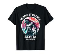 I coeur loup-garou Alpha Funny Crining Wentwolf Wolf Meme T-Shirt