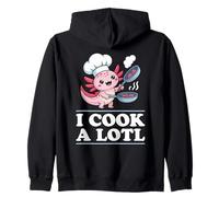 I Cook A Lotl, Funny Axolotl Cooking Sweat à Capuche