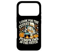 I Cook for The Cutest Pumpkins School Halloween Lunch Lady Coque pour iPhone 17 Pro