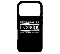 i Cook That's What Know Things, Good at Cooking Coque pour iPhone 17 Pro