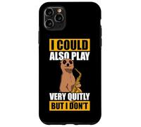 I Could Also Play Very quitly Saxophone Saxophone Coque pour iPhone 11 Pro Max