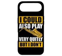 I Could Also Play Very quitly Saxophone Saxophone Coque pour iPhone Air