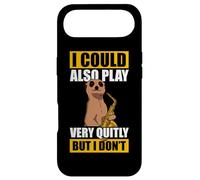I Could Also Play Very quitly Saxophone Saxophone Coque pour iPhone Air