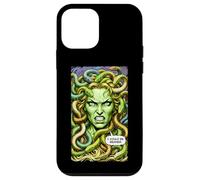 I Could Be Meaner Drôle féministe Medusa Sarcastic Woman Coque pour iPhone 12 Mini