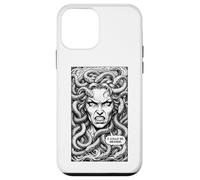 I Could Be Meaner Drôle féministe Medusa Sarcastic Woman Coque pour iPhone 12 Mini
