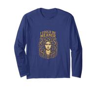I Could Be Meaner Snakes Hair Medusa Émancipation des femmes Manche Longue