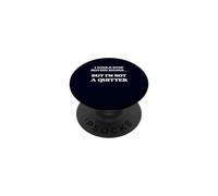 I Could Stop Buying Books But I'm Not A Quitter PopSockets PopGrip Adhésif