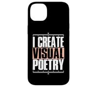 I Create Visual Poetry Coque pour iPhone 14 Plus