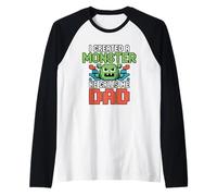 I Created A Monster He Calls Me Dad Manche Raglan