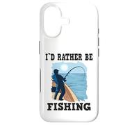 I d Rather be Fishing Funny Fishing Coque pour iPhone 17