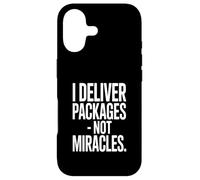 I Deliver Packages Not Miracles Driver Humour Coque pour iPhone 17
