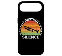 I Destroy Silence Brass Instrument Trumpet Player Trumpeter Coque pour iPhone Air