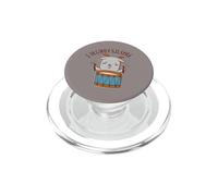 I Destroy Silence Rockstar Goat Jouant de la Batterie Animal Musical PopSockets PopGrip pour MagSafe