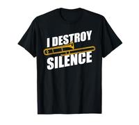I Destroy Silence Trombone Trombone T-Shirt