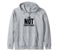 I Did Not Comit Inson Sweat à Capuche