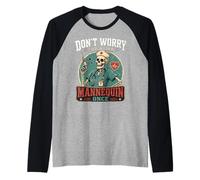 I did This on a Mannequin Once Funny Nursing Skeleton Nurse Manche Raglan