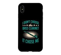 I Didn't Choose The Bass Clarinette It Chose Me Coque pour iPhone XS Max