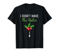 I Didn't Make The Rules Funny Christmas Gui Humour T-Shirt