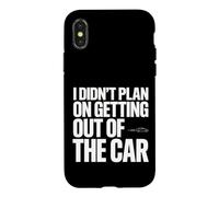 I Didn't Plan on Getting Out of The Car Conducteur garé Coque pour iPhone X/XS