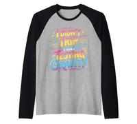I Didn't Trip I Was Testing Gravity Clumsy Person Fall - Manche Raglan
