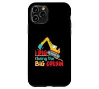 I Dig Being The Big Cousin, jolie excavatrice Coque pour iPhone 11 Pro