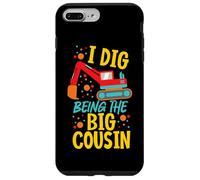 I Dig Being The Big Cousin, jolie excavatrice Coque pour iPhone 7 Plus/8 Plus