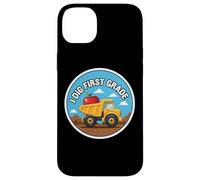 I Dig First Grade Truck Back to School Trucker 1ère année Coque pour iPhone 14 Plus