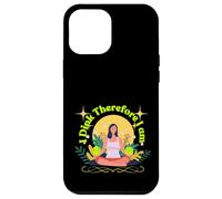 I Dink Pickleball Méditation Zen Philosophie Humour Coque pour iPhone 12 Pro Max