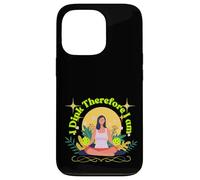I Dink Pickleball Méditation Zen Philosophie Humour Coque pour iPhone 13 Pro